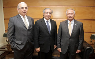 Directiva se reúne con vicepresidente ejecutivo de Cochilco
