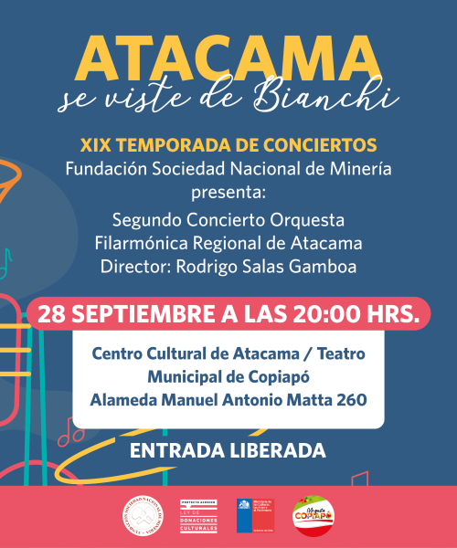 Gráfica concierto octubre 2023