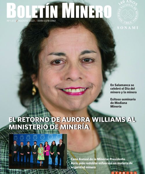 Portada Boletín Minero Agosto 2023